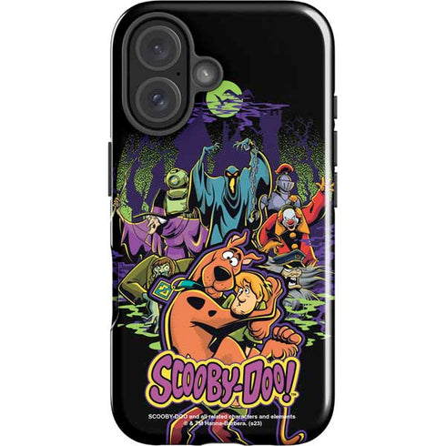 Scooby Doo vs Monsters iPhone 16 Plus Impact Case