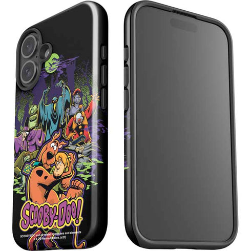 Scooby Doo vs Monsters iPhone 16 Plus Impact Case