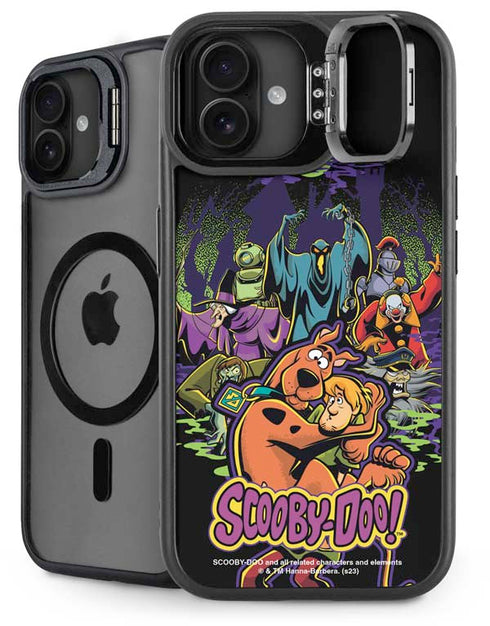 Scooby Doo vs Monsters iPhone 16 Plus Kickstand Case