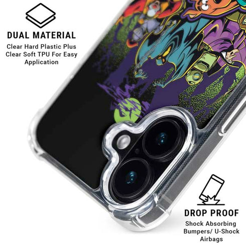 Scooby Doo vs Monsters iPhone 16 Plus MagSafe Case