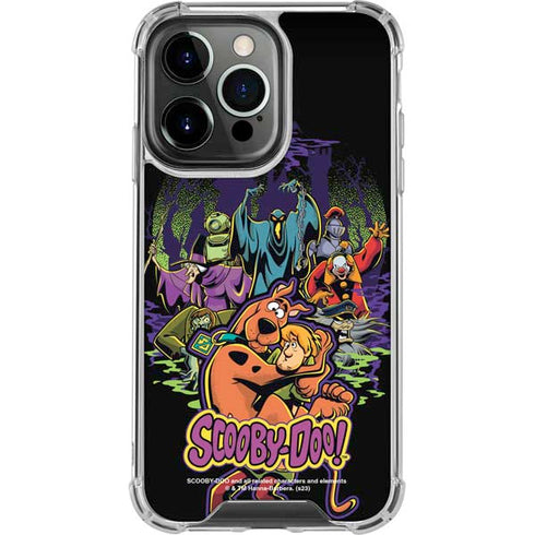 Scooby Doo vs Monsters iPhone 16 Pro Max Clear Case