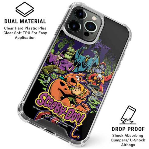 Scooby Doo vs Monsters iPhone 16 Pro Max Clear Case