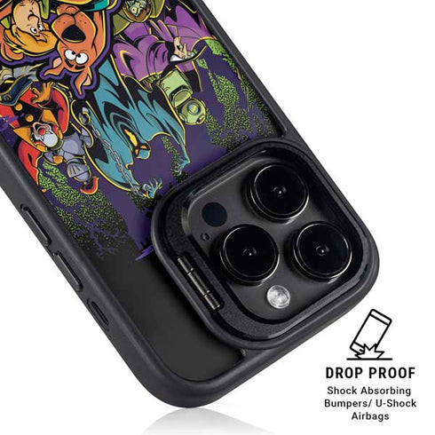 Scooby Doo vs Monsters iPhone 16 Pro Max Kickstand Case