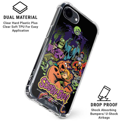 Scooby Doo vs Monsters iPhone 16e Clear Case