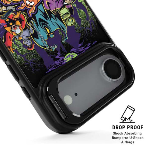 Scooby Doo vs Monsters iPhone 17 Air Kickstand Case