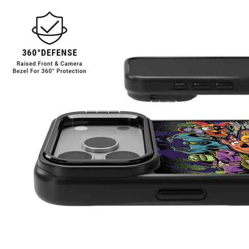 Scooby Doo vs Monsters iPhone 17 Pro Kickstand Case