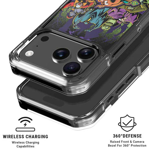 Scooby Doo vs Monsters iPhone 18 Pro Clear Case