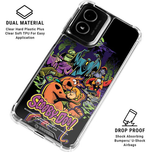 Scooby Doo vs Monsters Moto G Power 5G (2024) Clear Case