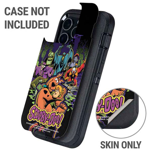 Scooby Doo vs Monsters Otterbox Defender iPhone Skin