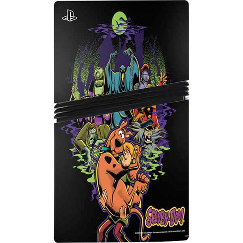 Scooby Doo vs Monsters PS5 Pro Console Skin