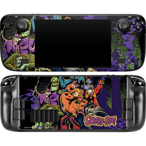 Scooby Doo vs Monsters Steam Deck Handheld Gaming Computer OLED Skin