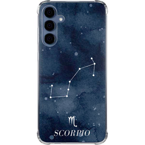 Scorpio Constellation Galaxy A55 5G Clear Case