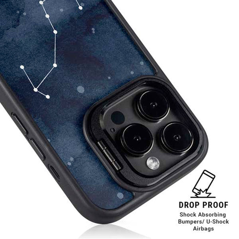 Scorpio Constellation iPhone 14 Pro Max Kickstand Case