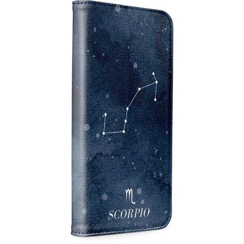Scorpio Constellation iPhone 15 Plus Folio Case