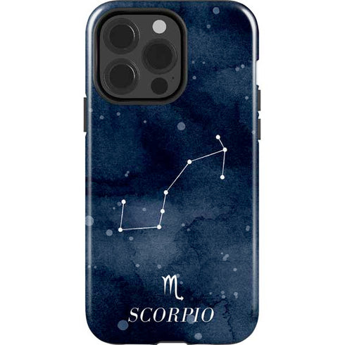 Scorpio Constellation iPhone 15 Pro Impact Case