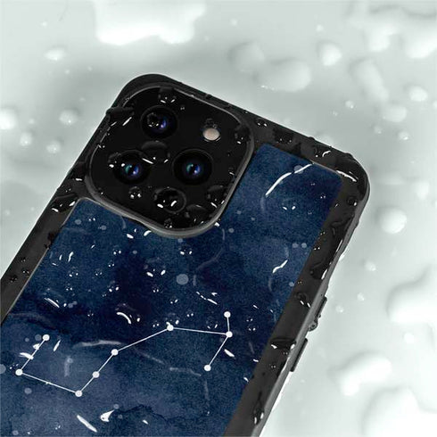 Scorpio Constellation iPhone 15 Pro Waterproof Case