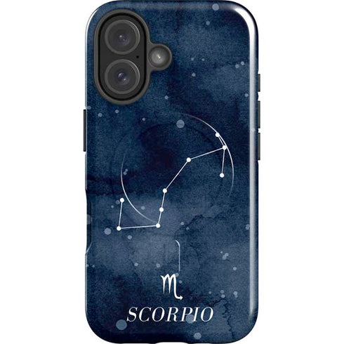 Scorpio Constellation iPhone 16 Magsafe Impact Case