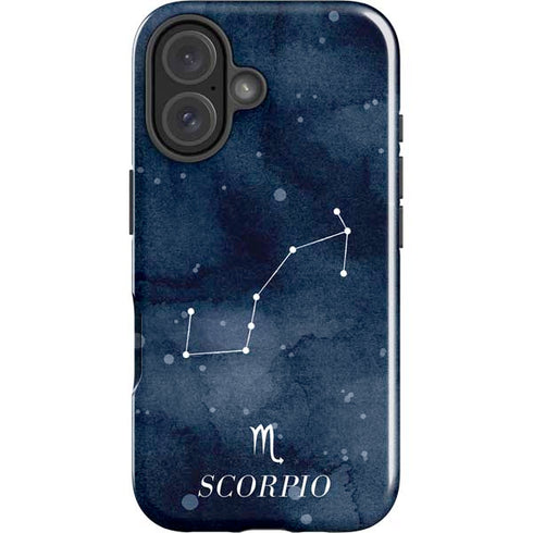 Scorpio Constellation iPhone 16 Plus Impact Case