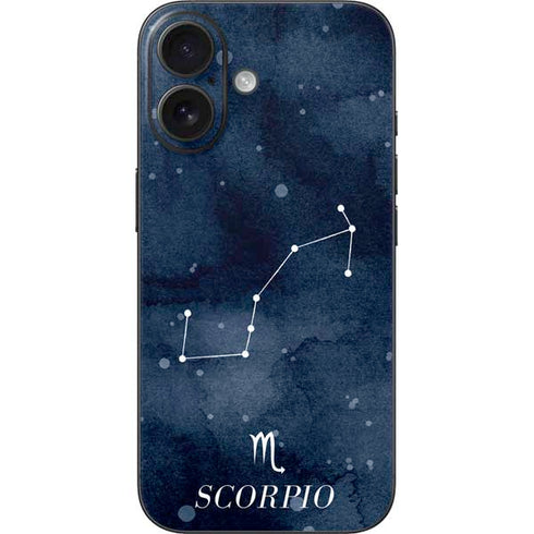 Scorpio Constellation iPhone 16 Skin