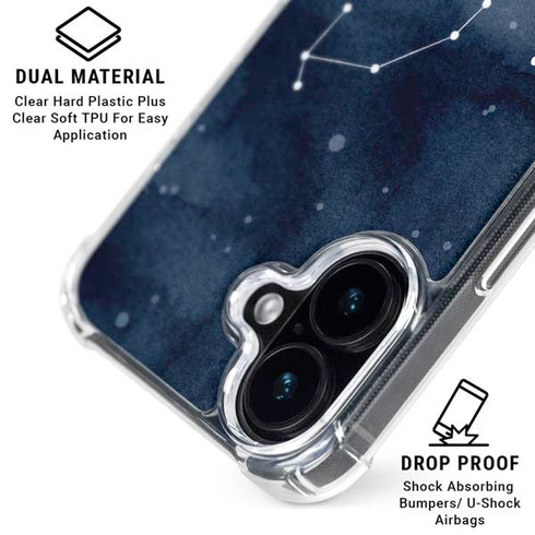 Scorpio Constellation iPhone 17 Clear Case
