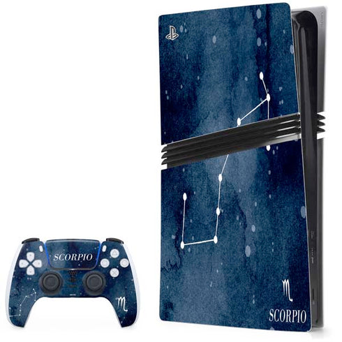 Scorpio Constellation PS5 Pro Bundle Skin