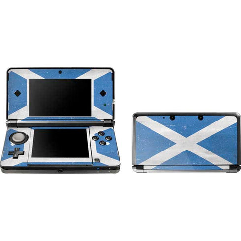 Scotland Flag Distressed Nintendo Skins