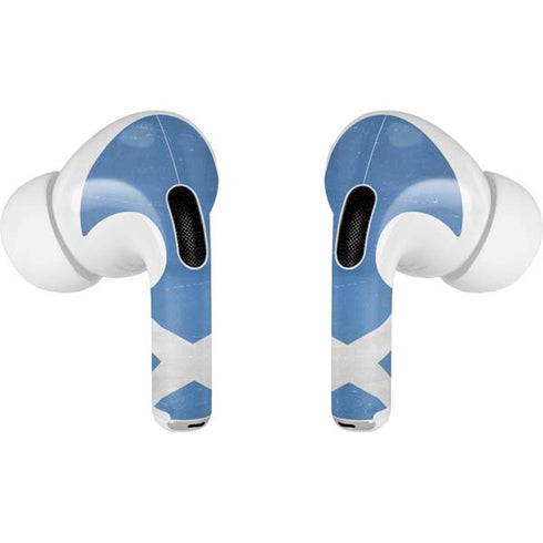 Scotland Flag Distressed AirPods Skins