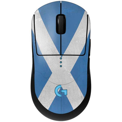 Scotland Flag Distressed G Pro Wireless Gaming Mouse Skin