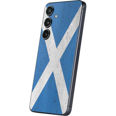 Scotland Flag Distressed Galaxy A16 5G Skin