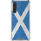 Scotland Flag Distressed Galaxy A17 Clear Case