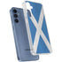 Scotland Flag Distressed Galaxy A35 5G Clear Case