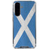 Scotland Flag Distressed Galaxy A36 5G Clear Case