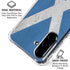 Scotland Flag Distressed Galaxy A36 5G Clear Case