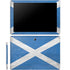 Scotland Flag Distressed Galaxy Book 12in Skin