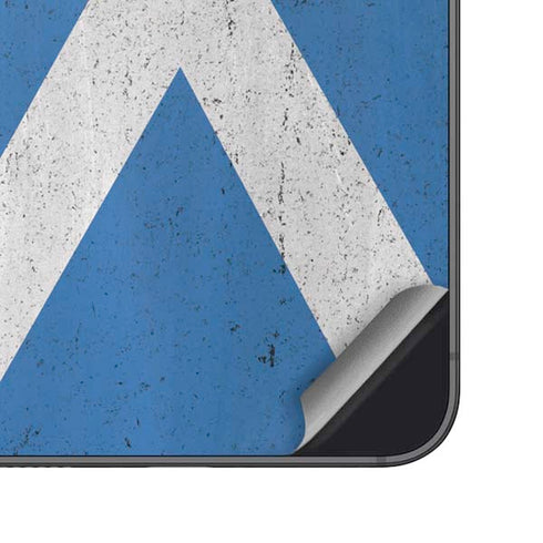 Scotland Flag Distressed Galaxy S24 Plus Skin