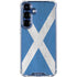 Scotland Flag Distressed Galaxy S25 FE Clear Case