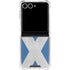 Scotland Flag Distressed Galaxy Z Flip7 Clear Case
