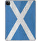 Scotland Flag Distressed iPad Pro 11in (2024) Clear Case