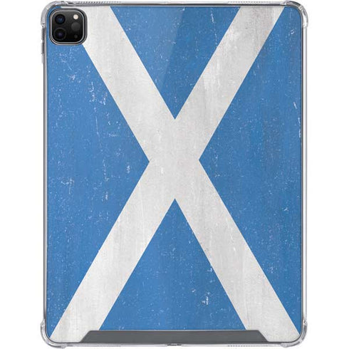 Scotland Flag Distressed iPad Cases