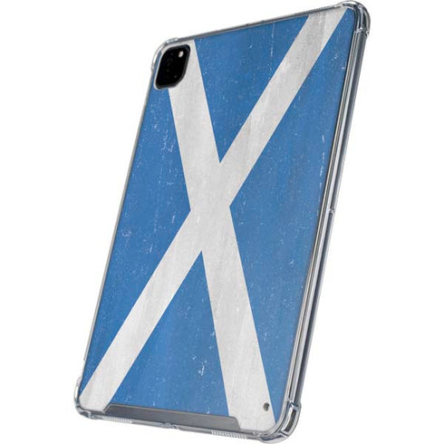 Scotland Flag Distressed iPad Cases