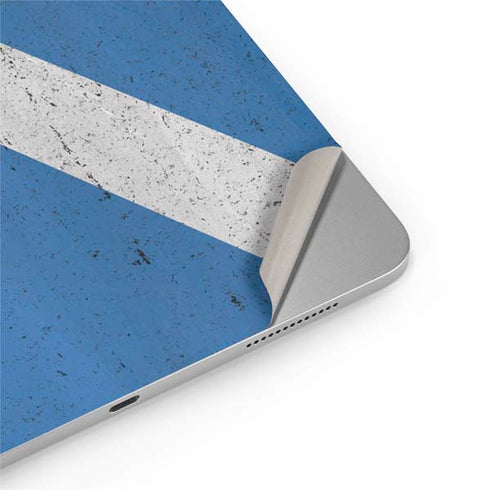 Scotland Flag Distressed iPad Pro 13in M4 (2024) Skin