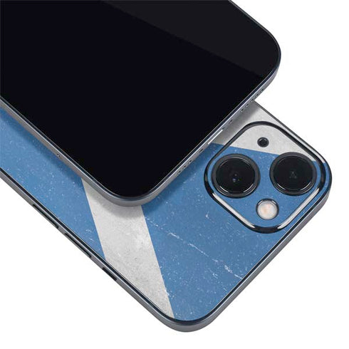 Scotland Flag Distressed iPhone Skins