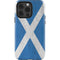Scotland Flag Distressed iPhone 15 Pro Impact Case