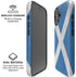 Scotland Flag Distressed iPhone 16 Magsafe Impact Case
