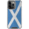 Scotland Flag Distressed iPhone 16 Pro Clear Case
