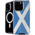 Scotland Flag Distressed iPhone 16 Pro MagSafe Case