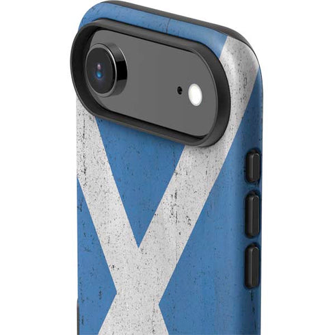 Scotland Flag Distressed iPhone 17 Air Impact Case