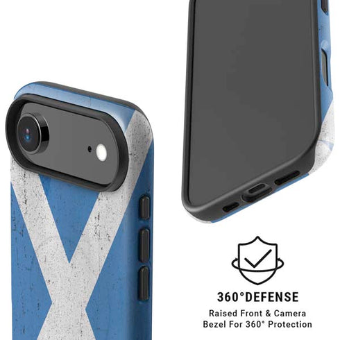 Scotland Flag Distressed iPhone 17 Air Magsafe Impact Case