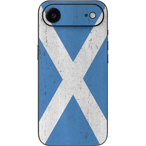 Scotland Flag Distressed iPhone 17 Air Skin
