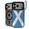 Scotland Flag Distressed iPhone 17 Pro Max Kickstand Case